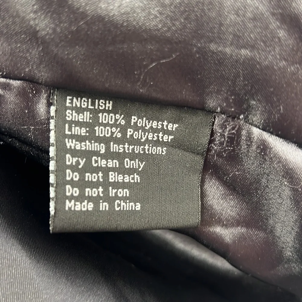 Bellivera Dark Gray Faux Fur Shearling Bomber‎ Hooded Jacket Sz M